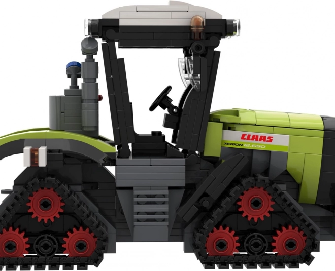 BRIXIES Plus Claas Xerion 12.650 Terra Trac lánctalpas traktor építőkészlet