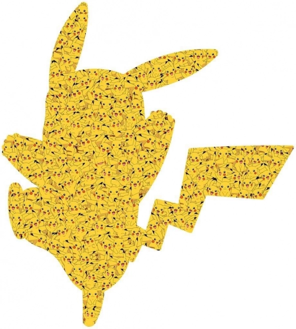 Ravensburger Pokémon Pikachu sziluett puzzle