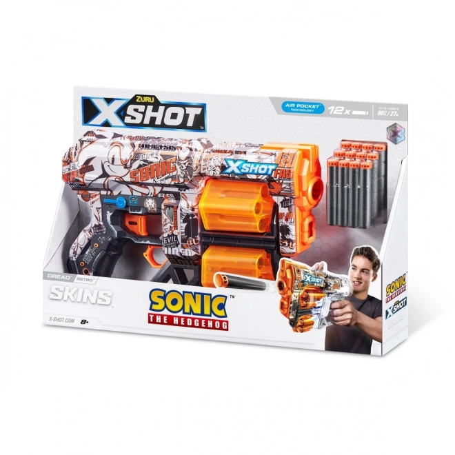 X-Shot Skins Dread Sonic the Hedgehog kilövő