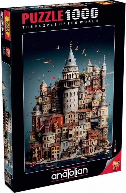 Galata Torony puzzle - 1000 darabos