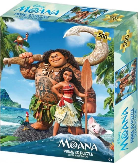 Vaiana 3D puzzle - A világ legendája