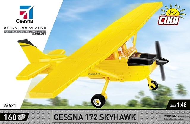 Cessna 172 Skyhawk építőkészlet sárga