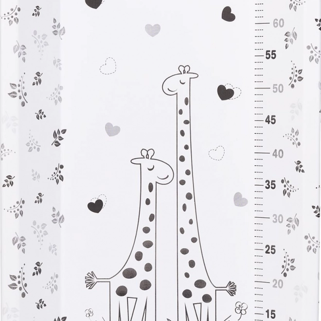 Chipolino Aqua Giraffe pelenkázó alátéttel és állvánnyal fürdőkád