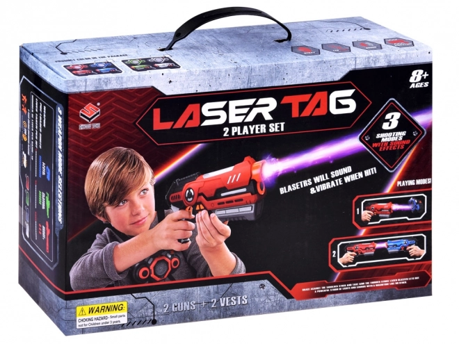 Két darabos lézeres paintball fegyverszett – CZ/NI