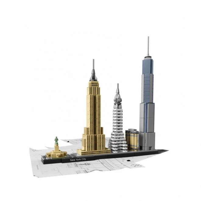 Lego Architecture Skyline New York városkép