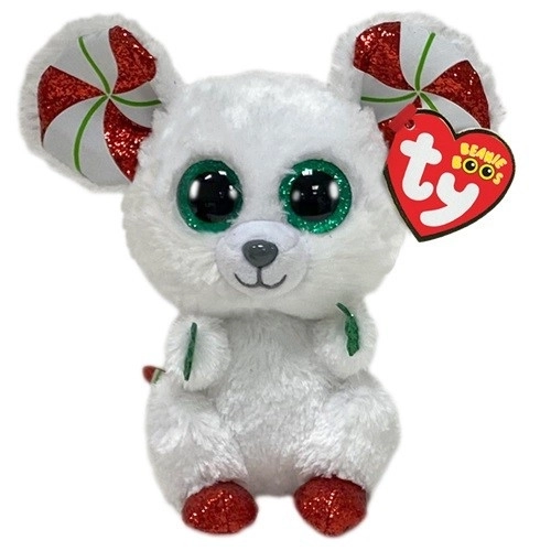 Beanie Boos karácsonyi egér plüssfigura Chimney 15 cm