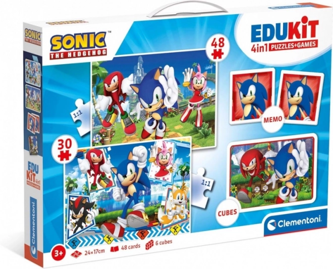 Clementoni edukációs játék Sonic