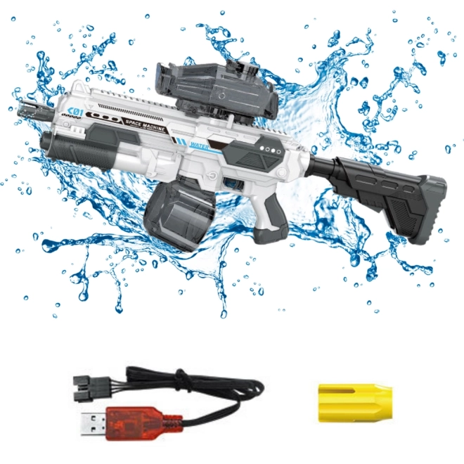 Elektromos vízipisztoly M416 1350ml tartállyal