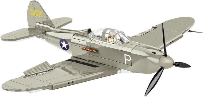 Cobi Bell P-39D Airacobra második világháborús vadászrepülő modell