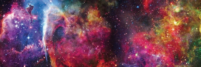 Interdruk panorámaké puzzle Galaxis: Űr 1000 darab