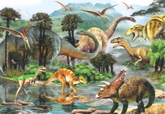 Dinoszauruszok világa puzzle 260 darabos