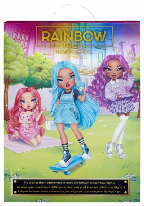 Rainbow High divatbarátnő - Pinkly Paige (rózsaszín)