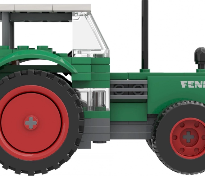 Építőkészlet BRIXIES Plus Történelmi Traktor Fendt Farmer 105S