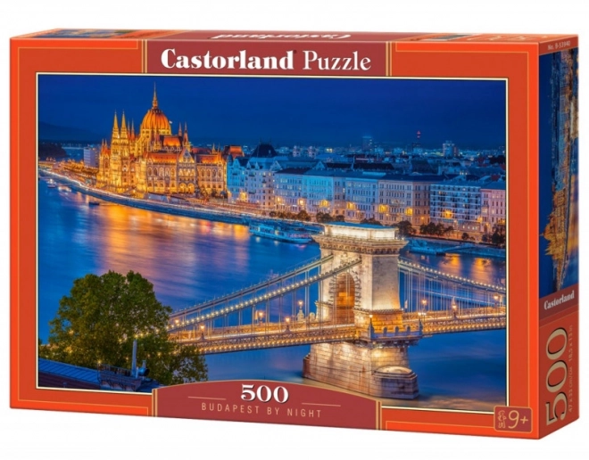 Budapest Éjszaka 500 Darabos Puzzle