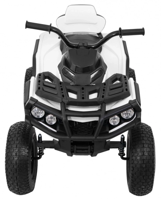 Gyerek akkumulátoros ATV Air Quad Fehér + Felfújható Kerekek + MP3 Rádió + Ingyenes Indítás