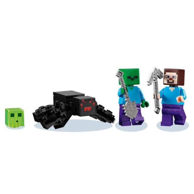 Lego Minecraft elhagyott bánya készlet