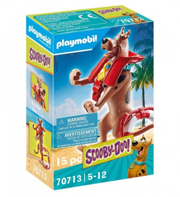 Scooby-Doo Playmobil figurája mentőör szerepben