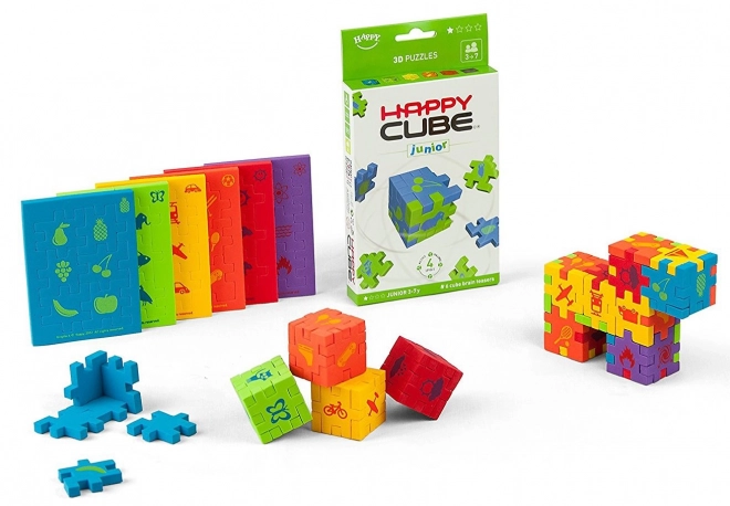 Happy Cube Junior 3D puzzle készlet gyerekeknek