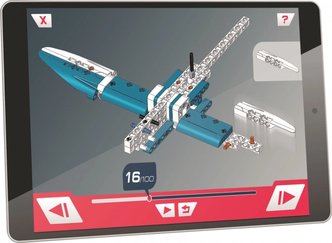 Clementoni Science&Play mechanikus labor - repülők és helikopterek 10in1