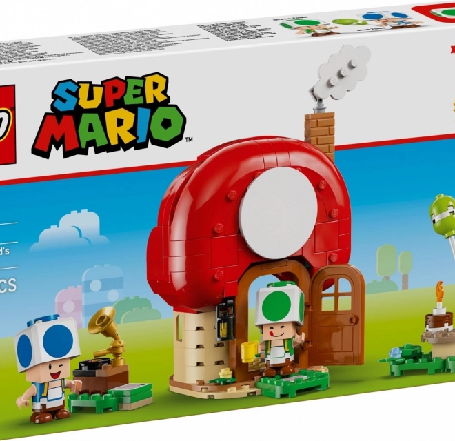 Lego Super Mario Toad és Ház