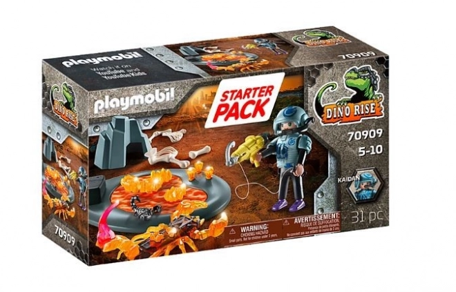 Playmobil dino rise kezdőcsomag harc a tüzes szkorpióval