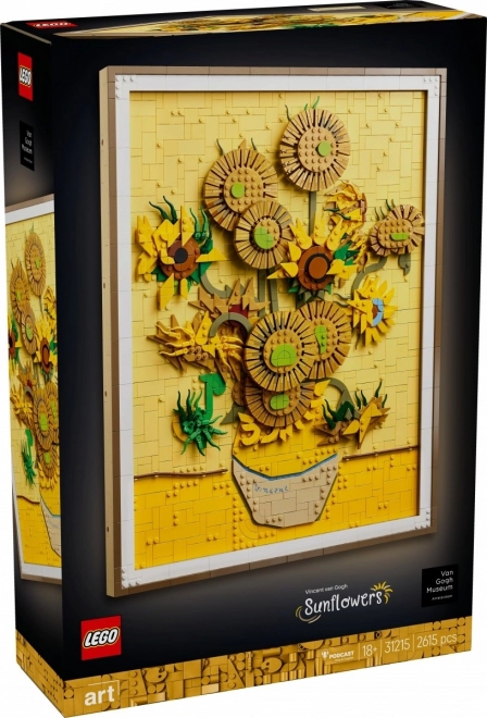 Lego Art Napraforgók Vincent van Gogh