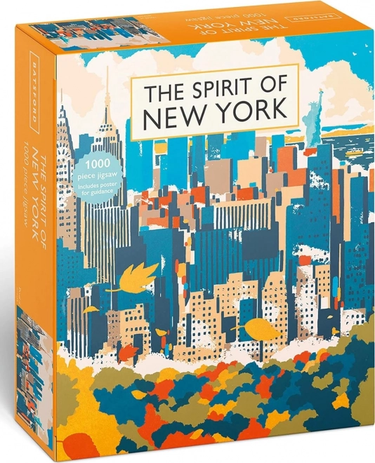 New York 1000 darabos puzzle