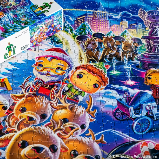 Funko pop karácsonyi manó 500 darabos puzzle