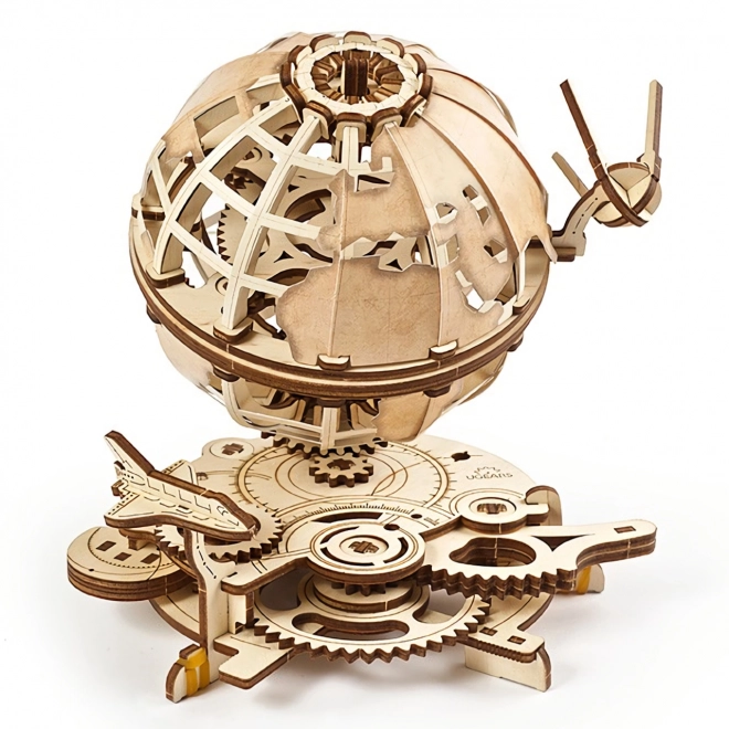 Ugears 3D puzzle földgömb 184 darab