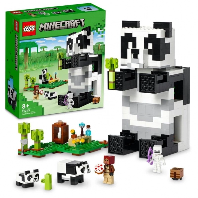 Lego Minecraft panda rezervátum