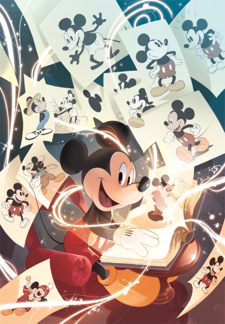 Disney Mickey 1000 darabos puzzle - 100 éves kiadás