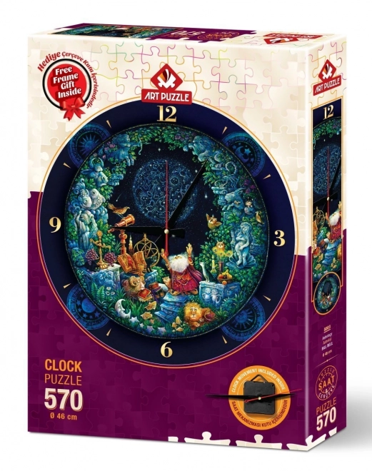 Asztrológia óra puzzle 570 darabos