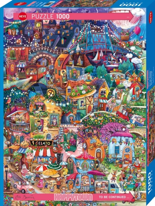 Puzzle Boldog város 1000 darab