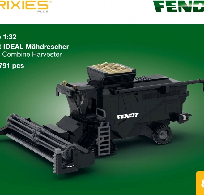 Brixies Plus Fendt Ideal kombájn építőkészlet 1:32