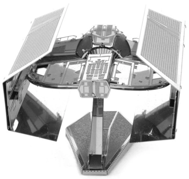 3D fém puzzle Star Wars: Darth Vader Tie Fighter