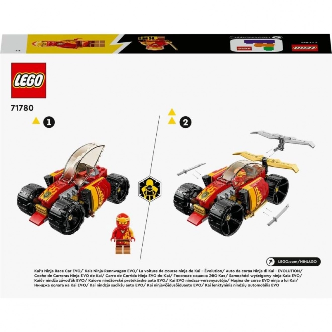 Ninjago Kai ninja versenyautó