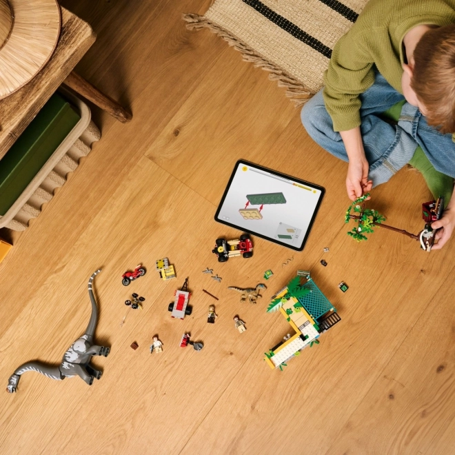 LEGO Jurassic World A titanosaurus és a raptor nyomában