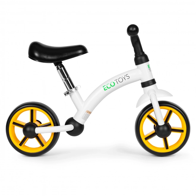 Gyerek futóbicikli fekete EVA kerekekkel - Ecotoys