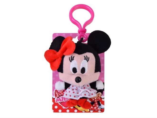 Disney Minnie egér plüss kulcstartó