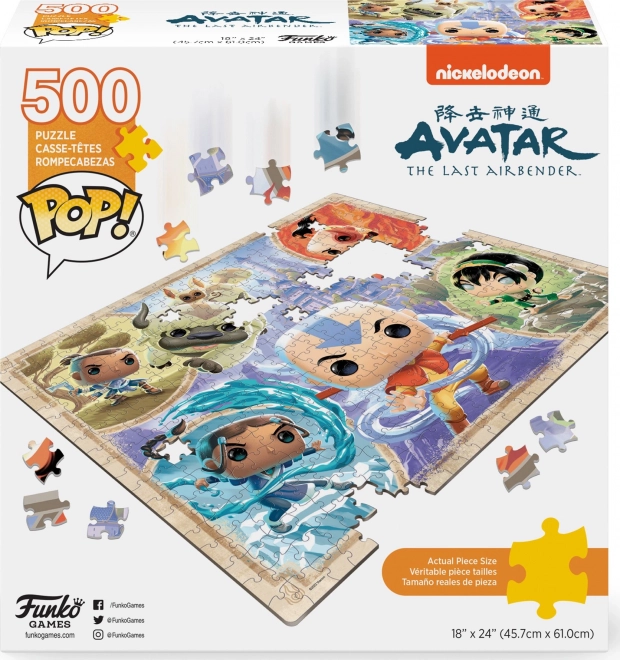 Funko Games Puzzle Az Utolsó Léghajlító 500 Darabos