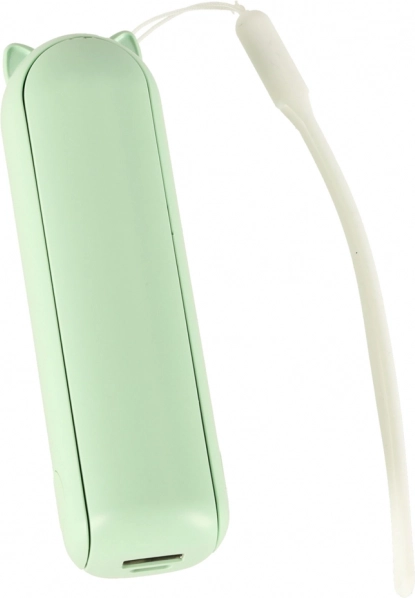 Mini hordozható USB ventilátor összecsukható zöld
