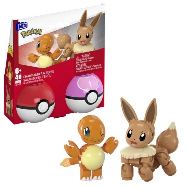 Mega Pokémon építőjáték Squirtle és Cubone