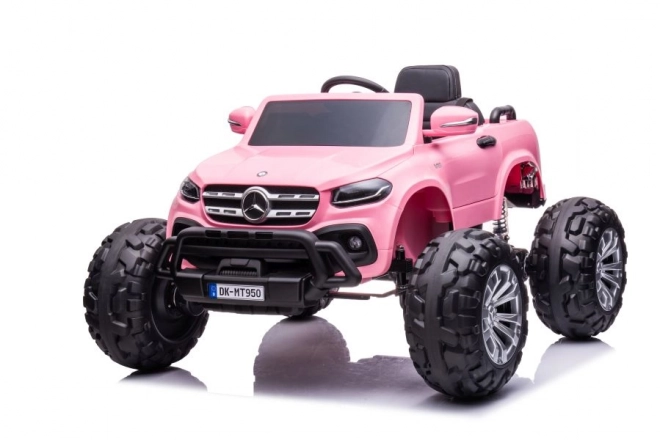 Mercedes DK-MT950 4x4 elektromos autó világos rózsaszín