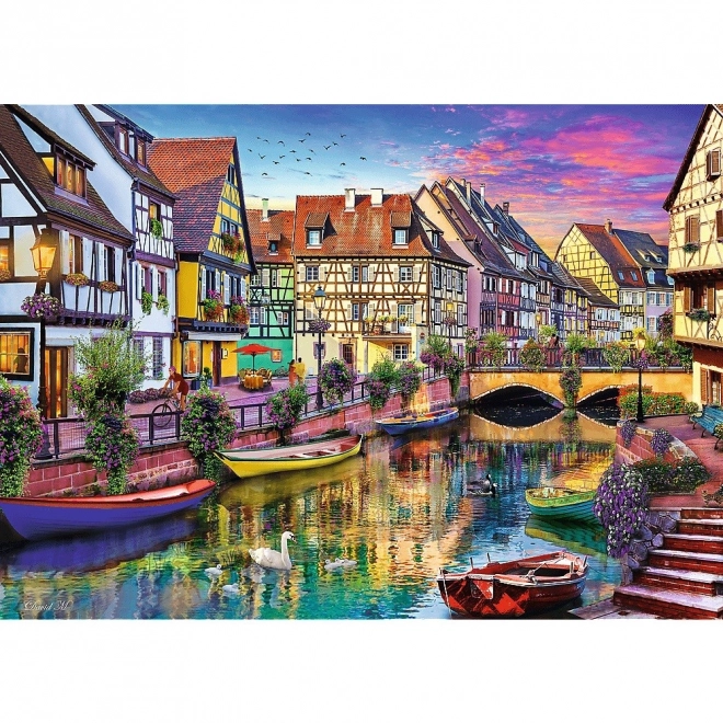 Trefl puzzle colmar franciaország 2000 darab