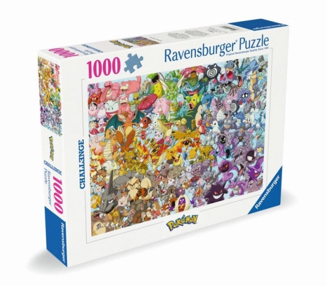 Pokémon kihívás kirakó 1000 darabbal