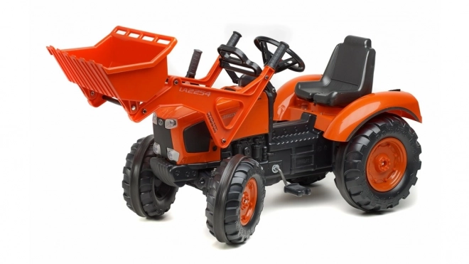 Pedálos traktor homlokrakodóval - Kubota