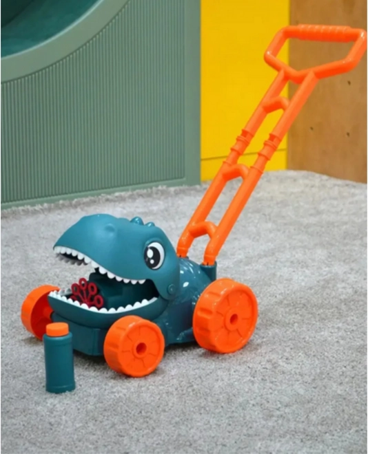 Gyerek játék buborékos fűnyíró dinoszaurusz Woopie