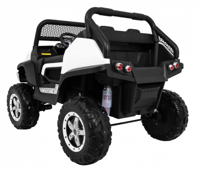 Jármű Mercedes BENZ UNIMOG Fehér