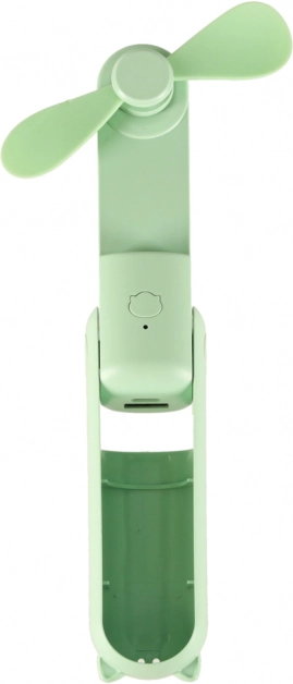 Mini hordozható USB ventilátor összecsukható zöld