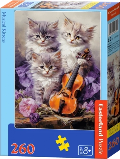 Musical Kittens 260 darabos puzzle